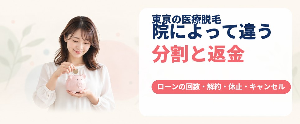 東京の医療脱毛で契約前に確かめたい支払いと解約の条件