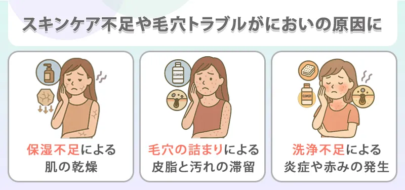 脱毛でワキガが悪化したと感じる理由