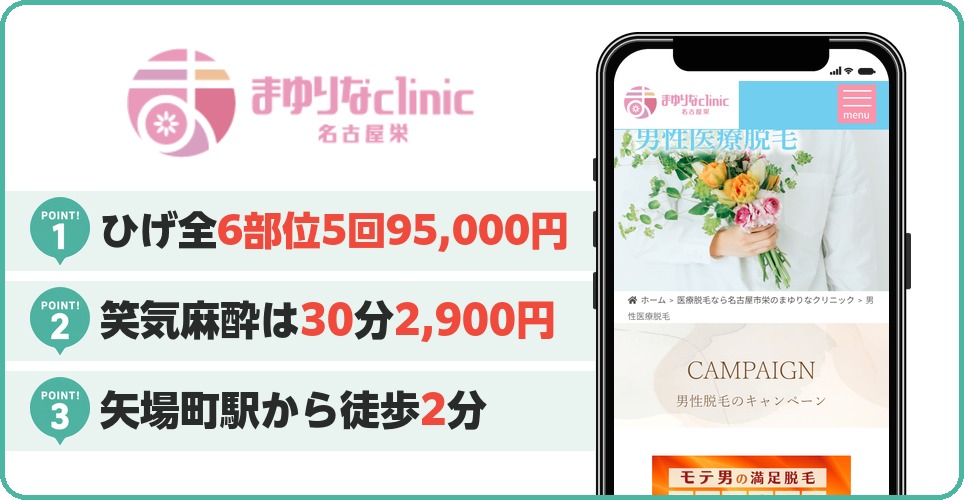 まゆりなclinicの特徴まとめ