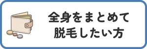 全身をまとめて脱毛したい方