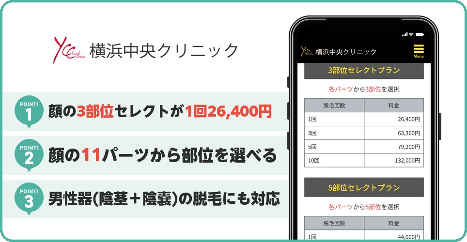 横浜中央クリニックの特徴まとめ