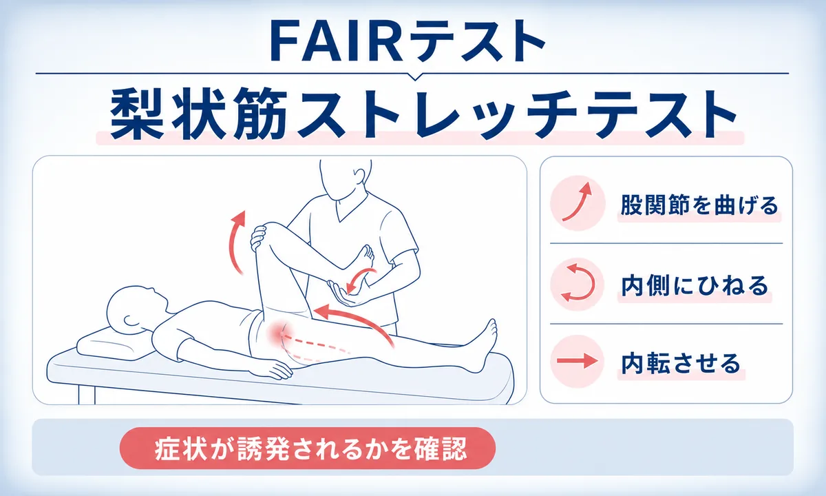 梨状筋症候群のセルフチェックと診断・何科を受診するか