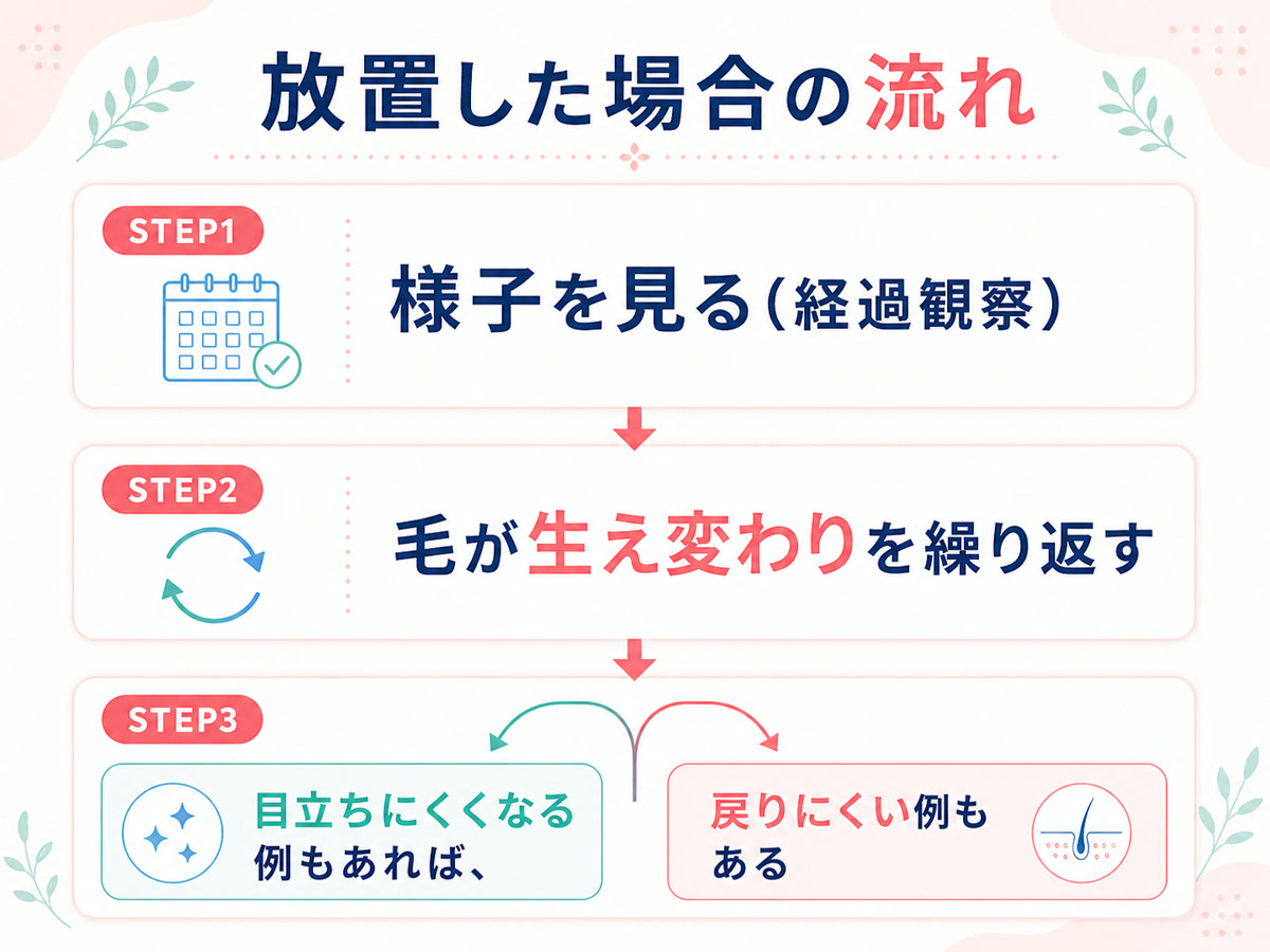 硬毛化は治る？元に戻るのか