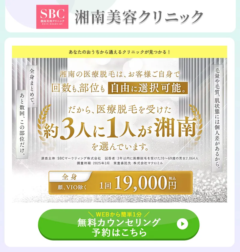 湘南美容クリニックの公式サイト