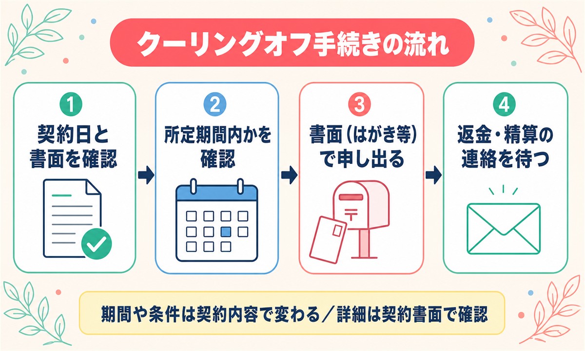 フレイアクリニックの解約と返金の方法